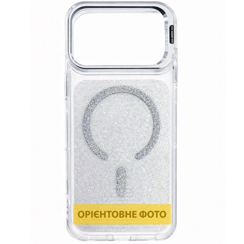 Чохол TPU+PC Jewel Sparkle with MagSafe для Apple iPhone 15 (6.1") Lavender Glitter