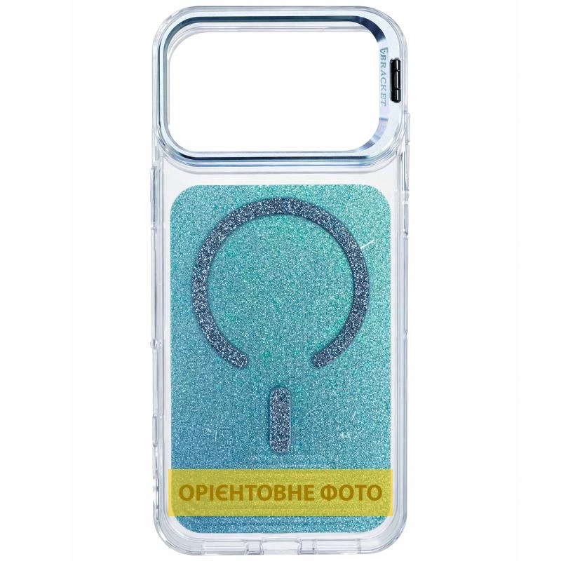 Чохол TPU+PC Jewel Sparkle with MagSafe для Apple iPhone 15 Pro (6.1") Violet Shimmer