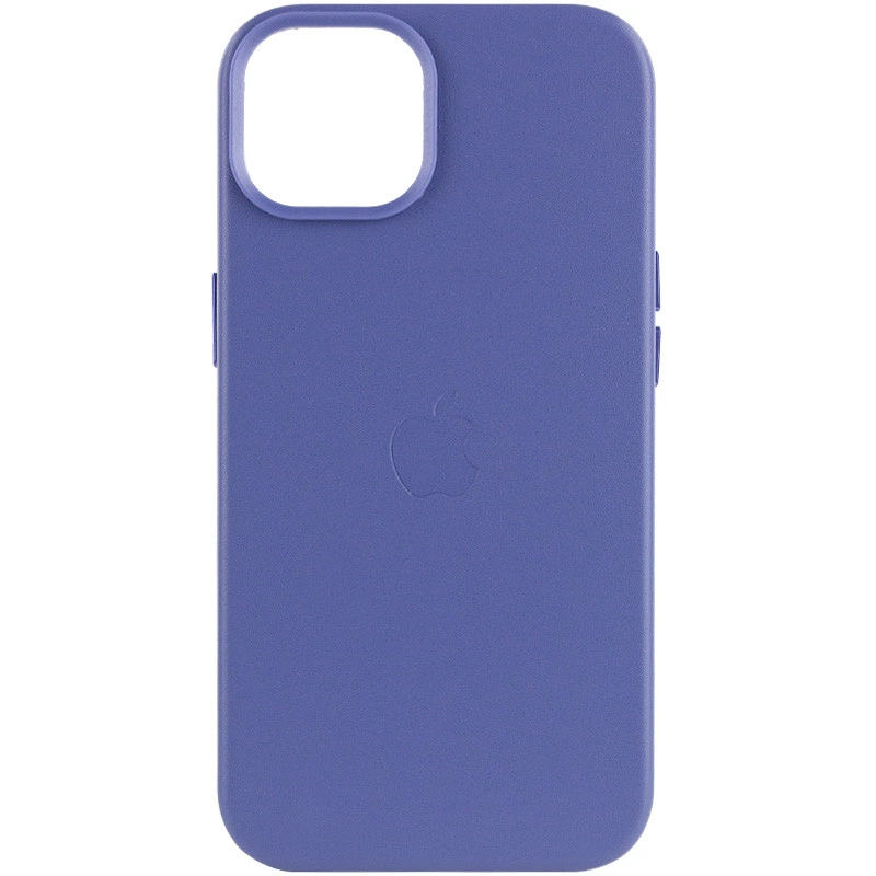 Шкіряний чохол Leather Case (AA Plus) with MagSafe для Apple iPhone 14 (6.1") Sand Pink