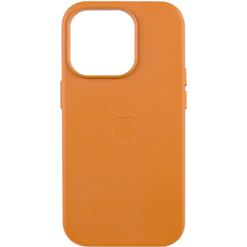 Шкіряний чохол Leather Case (AAA) with MagSafe and Animation для Apple iPhone 13 Pro Max (6.7") Sequoia Green