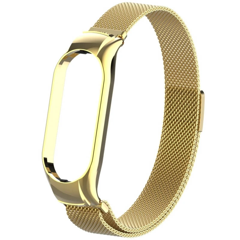 Ремінець Milanese Loop Design для Xiaomi Mi Band 8 / Band 9 (China) / 10 Rose Pink