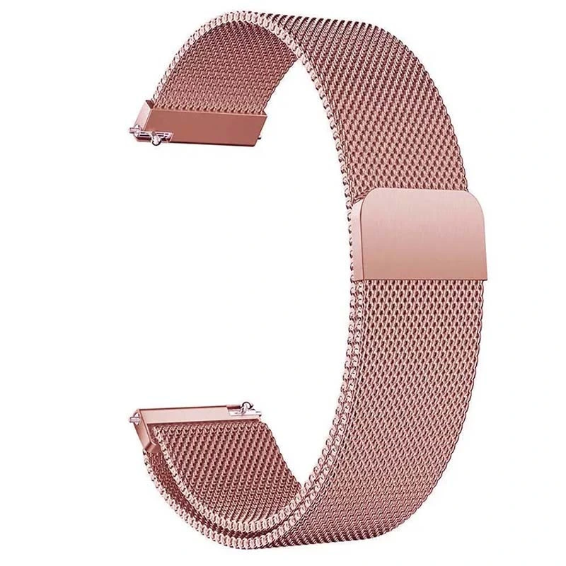 Ремінець Milanese Loop для Smart Watch 22mm Silver