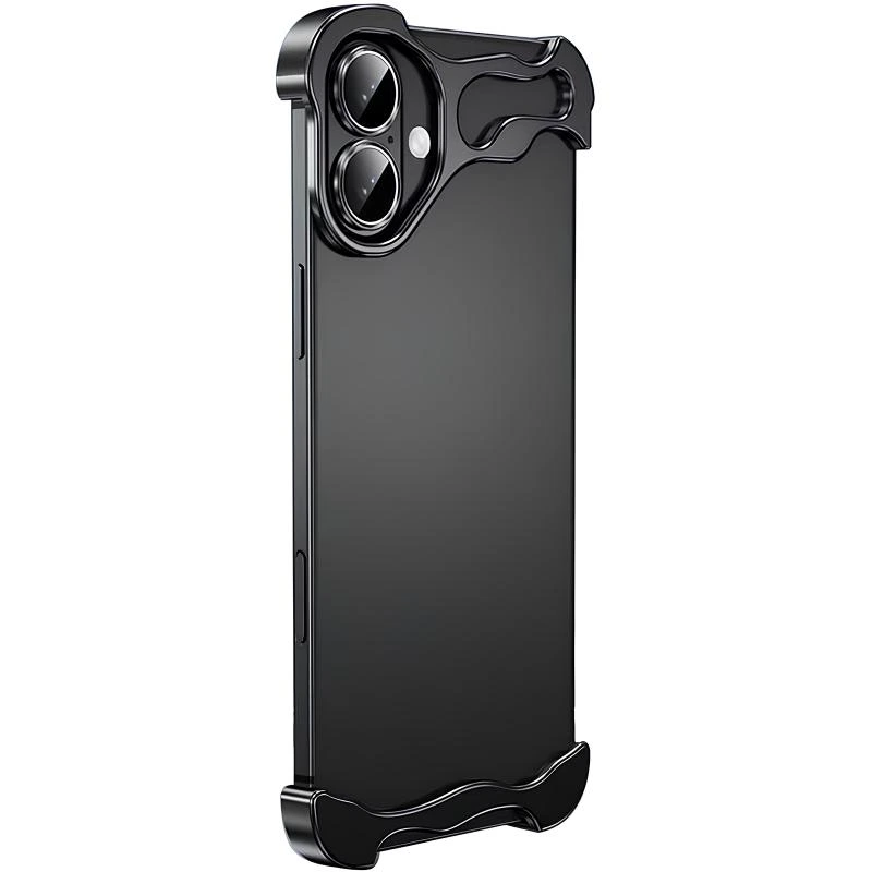 Чохол Minimalist Metal Bumper для Apple iPhone 17 (6.3") Titanium Gray