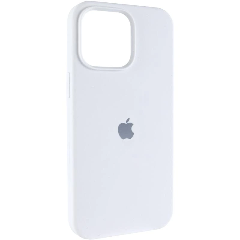 Чохол Silicone Case (AA) Logo with MagSafe для Apple iPhone 14 (6.1") Бузковий / Lilac
