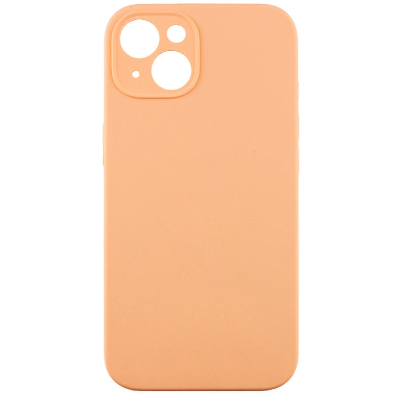 Чохол Silicone Case Full Camera Protective (AA) NO LOGO для Apple iPhone 15 (6.1") Рожевий / Barbie pink