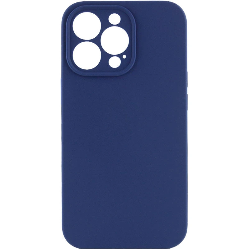 Чохол Silicone Case Full Camera Protective (AA) NO LOGO для Apple iPhone 15 Pro (6.1") Фіолетовий / Elderberry