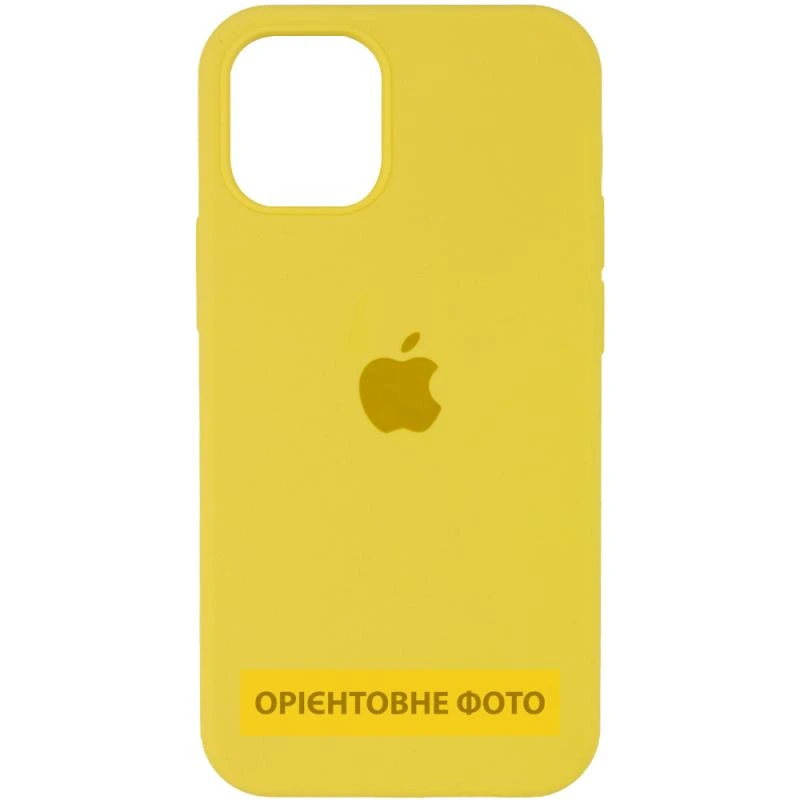 Чохол Silicone Case Full Protective (AA) для Apple iPhone 17 (6.3") Жовтий / Yellow