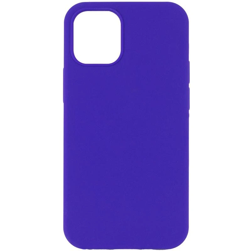 Чохол Silicone Case Full Protective (AA) NO LOGO для Apple iPhone 14 (6.1") Фіолетовий / Grape