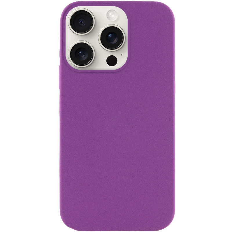 Чохол Silicone Case Full Protective (AA) NO LOGO для Apple iPhone 15 Pro (6.1") Фіолетовий / Amethyst