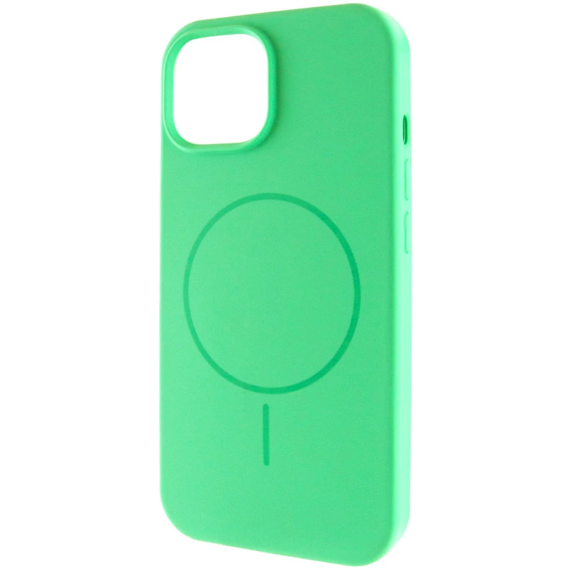 Чохол Silicone Case Full Protective (AA) NO LOGO with MagSafe для Apple iPhone 14 Plus (6.7") Темно-синій / Midnight blue