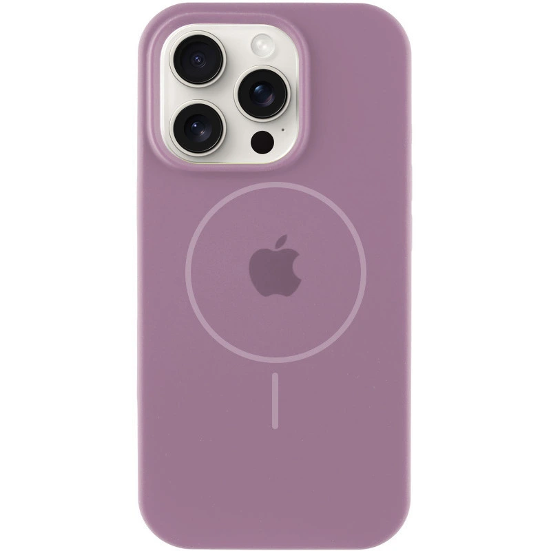 Чохол Silicone Case Full Protective (AA) with MagSafe для Apple iPhone 14 Pro (6.1") Ліловий / Lilac Pride