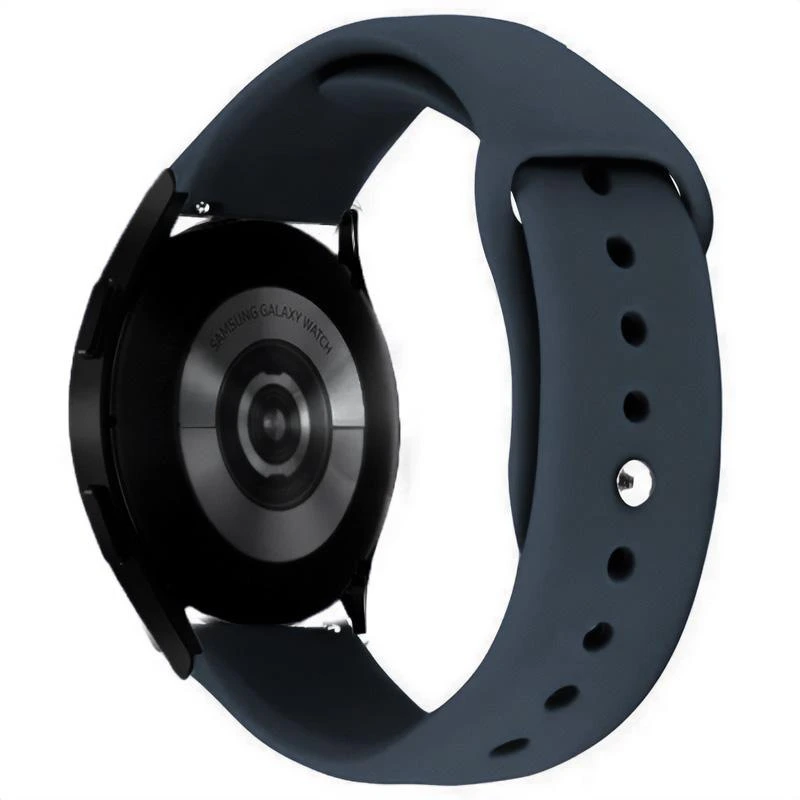Силіконовий ремінець Sport для Smart Watch 22mm Бірюзовий / Light Turquoise