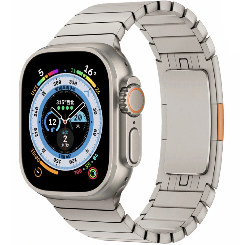 Ремінець Steel для Apple Watch 38/40/41/42mm(ser.10) (140-190mm) Silver