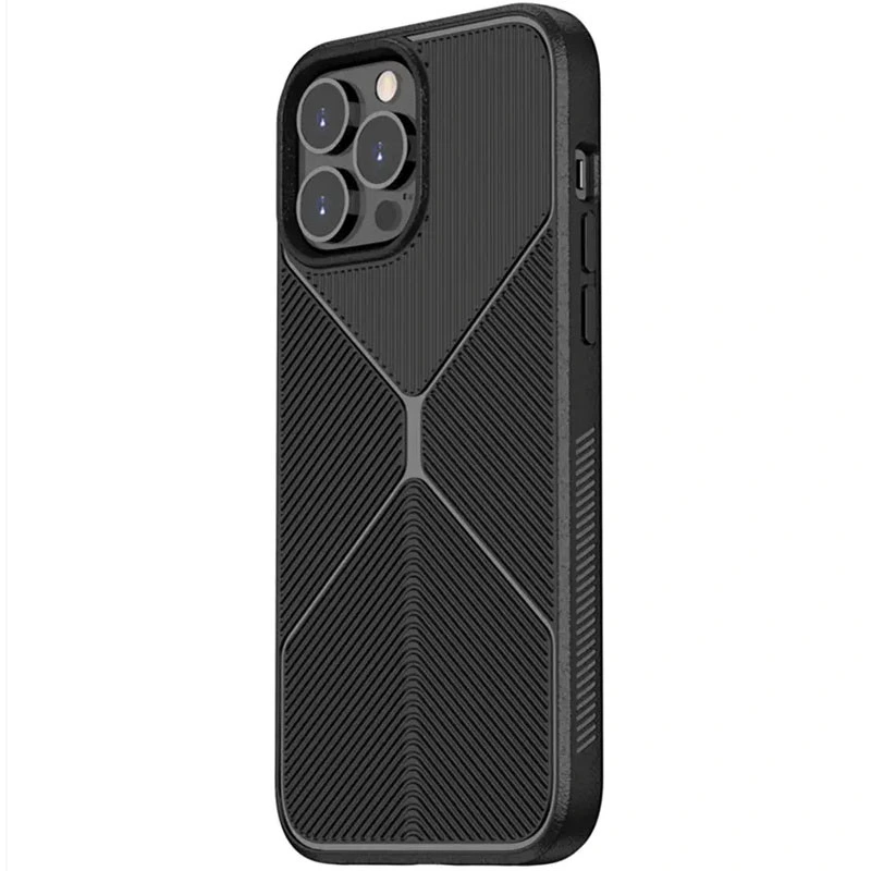 Чохол TPU BlackWood для Apple iPhone 12 Pro Max (6.7") Чорний