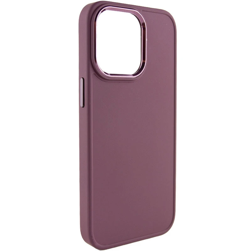 TPU чохол Bonbon Metal Style для Apple iPhone 13 Pro Max (6.7") Синій / Denim Blue