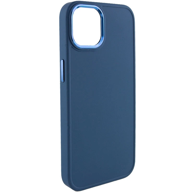 TPU чохол Bonbon Metal Style для Apple iPhone 14 (6.1") Білий / White