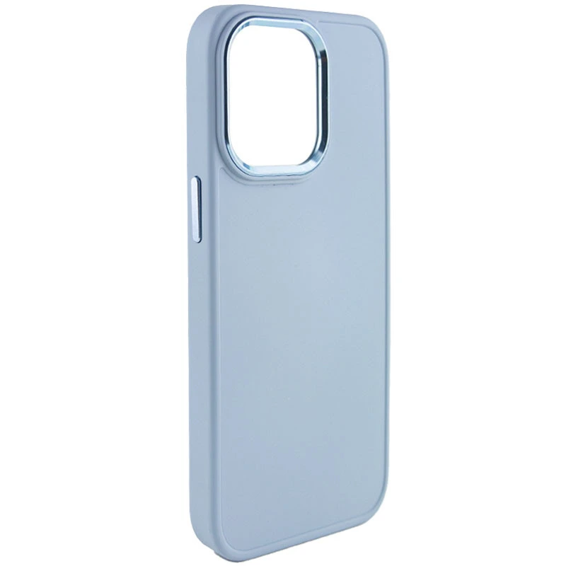 TPU чохол Bonbon Metal Style для Apple iPhone 14 Pro Max (6.7") Синій / Cosmos blue