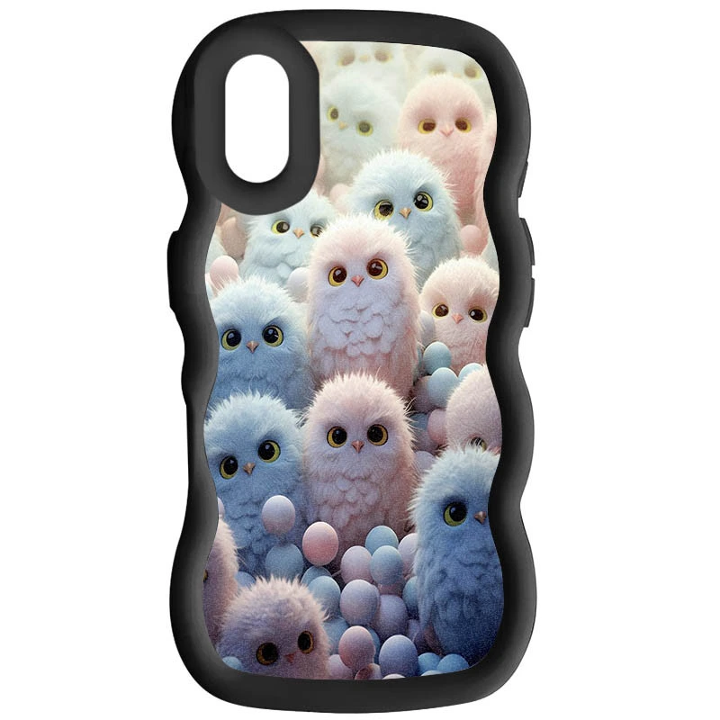 Чохол TPU Cloudy Pictures для Apple iPhone XR (6.1") Bears Black