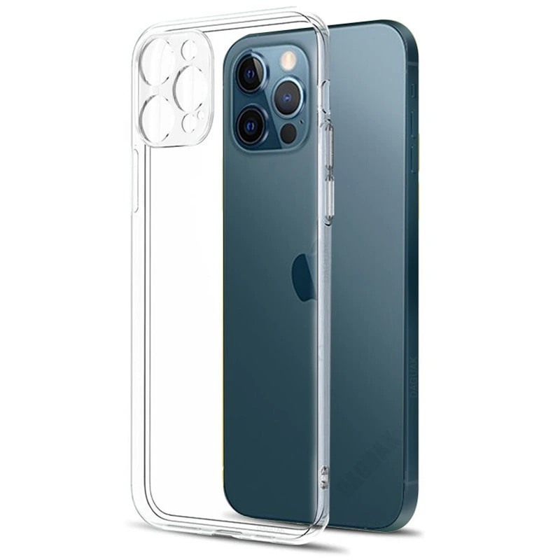 TPU чохол Epic Transparent 1,5mm Full Camera для Apple iPhone 12 Pro Max (6.7") Безбарвний (прозорий)