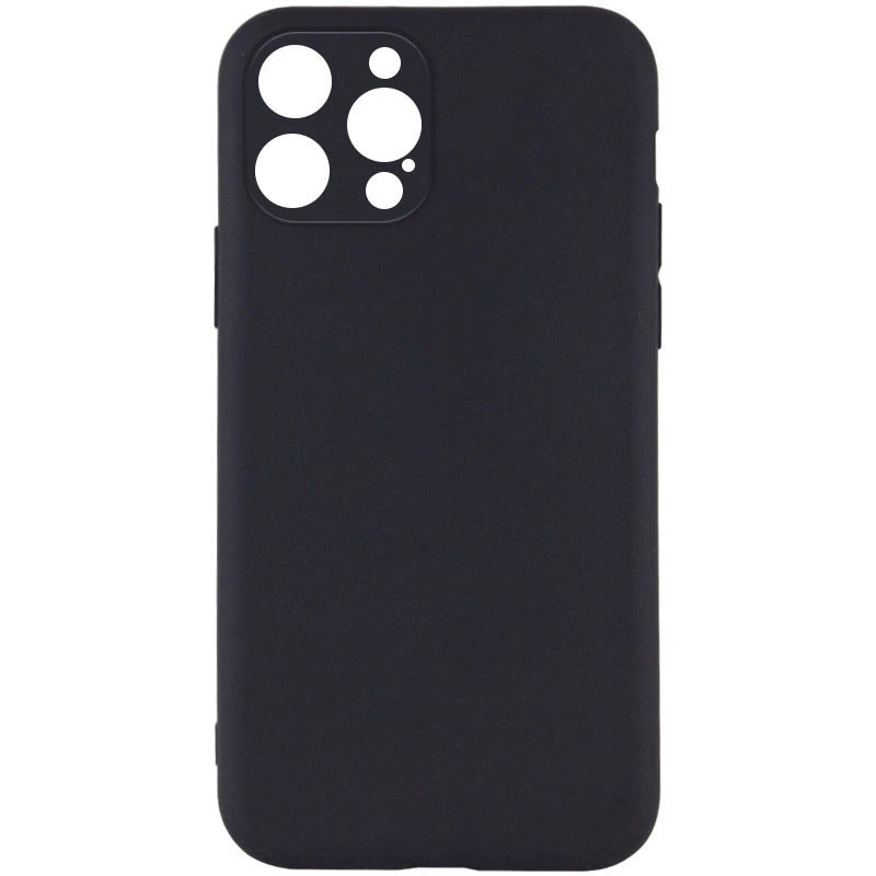Чохол TPU Epik Black Full Camera для Apple iPhone 12 Pro Max (6.7") Чорний