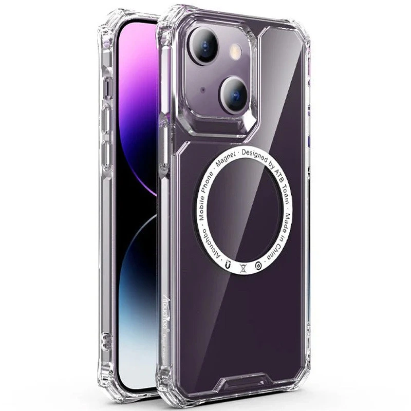 Чохол TPU Gorilla with MagSafe для Apple iPhone 15 (6.1") Clear