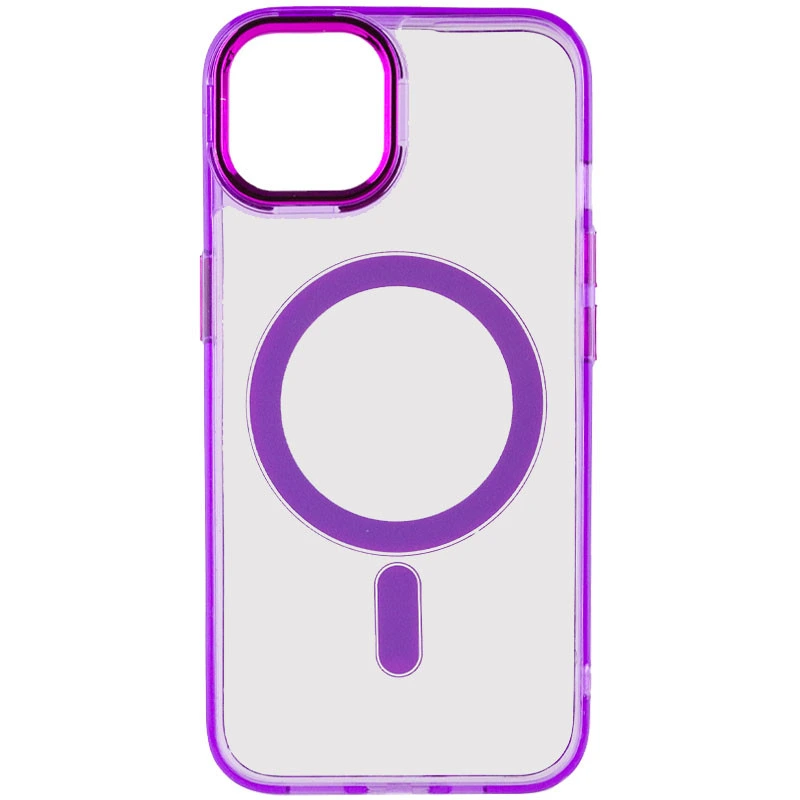 Чохол TPU Iris with MagSafe для Apple iPhone 12 Pro Max (6.7") Синій