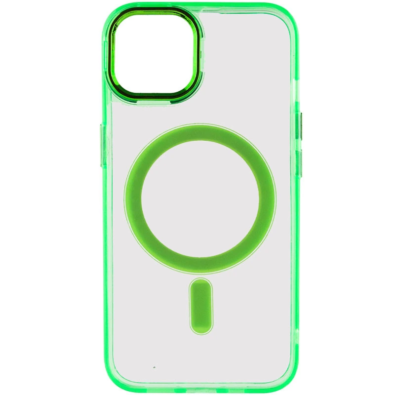 Чохол TPU Iris with MagSafe для Apple iPhone 14 (6.1") Фіолетовий