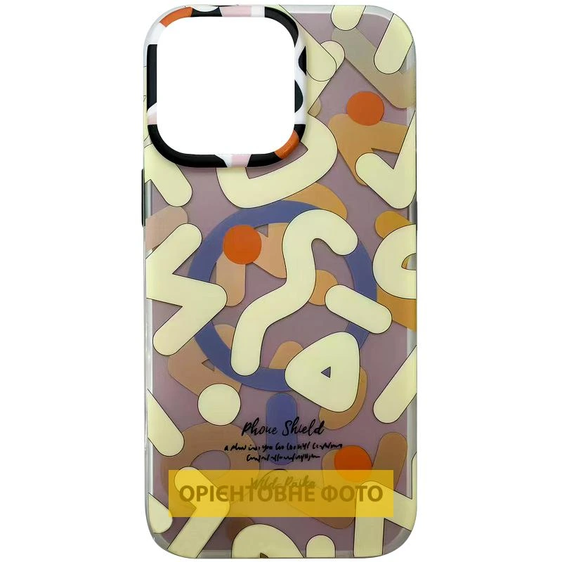 TPU чохол Pastel Chaos with MagSafe для Apple iPhone 17 (6.3") White