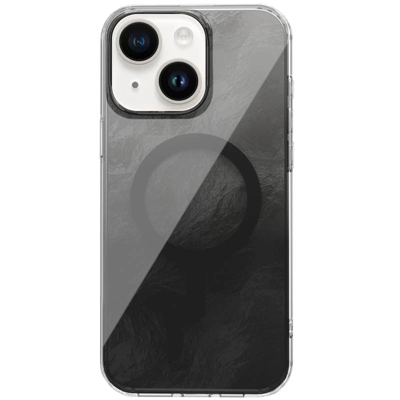 Чохол TPU Shiny Mountain (MagFit) для Apple iPhone 15 (6.1") Purple