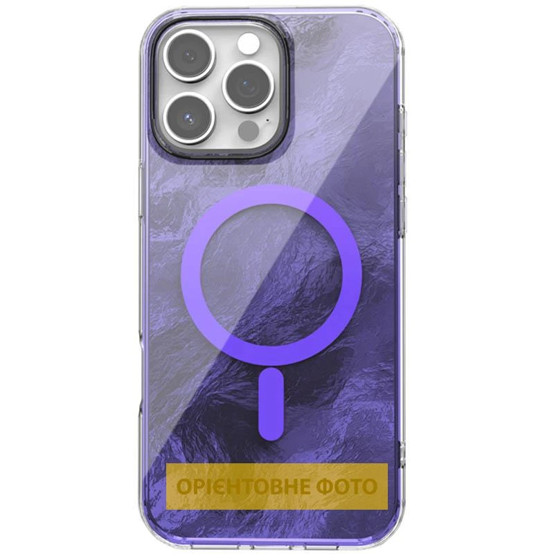 Чохол TPU Shiny Mountain (MagFit) для Apple iPhone 17 (6.3") Pink