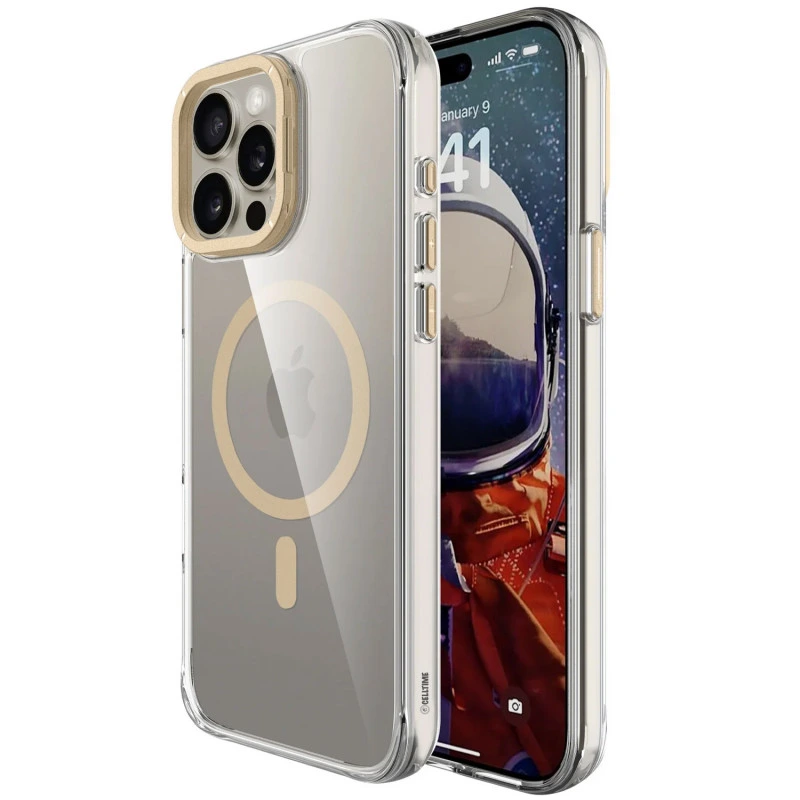 Чохол TPU Space Case Apex with MagSafe для Apple iPhone 13 Pro Max / 14 Pro Max (6.7") Silver