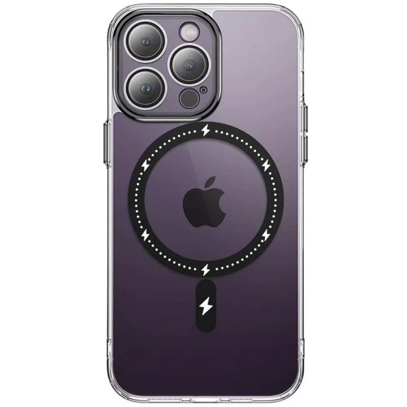 Чохол TPU+PC Colorful with MagSafe для Apple iPhone 14 Pro (6.1") Purple