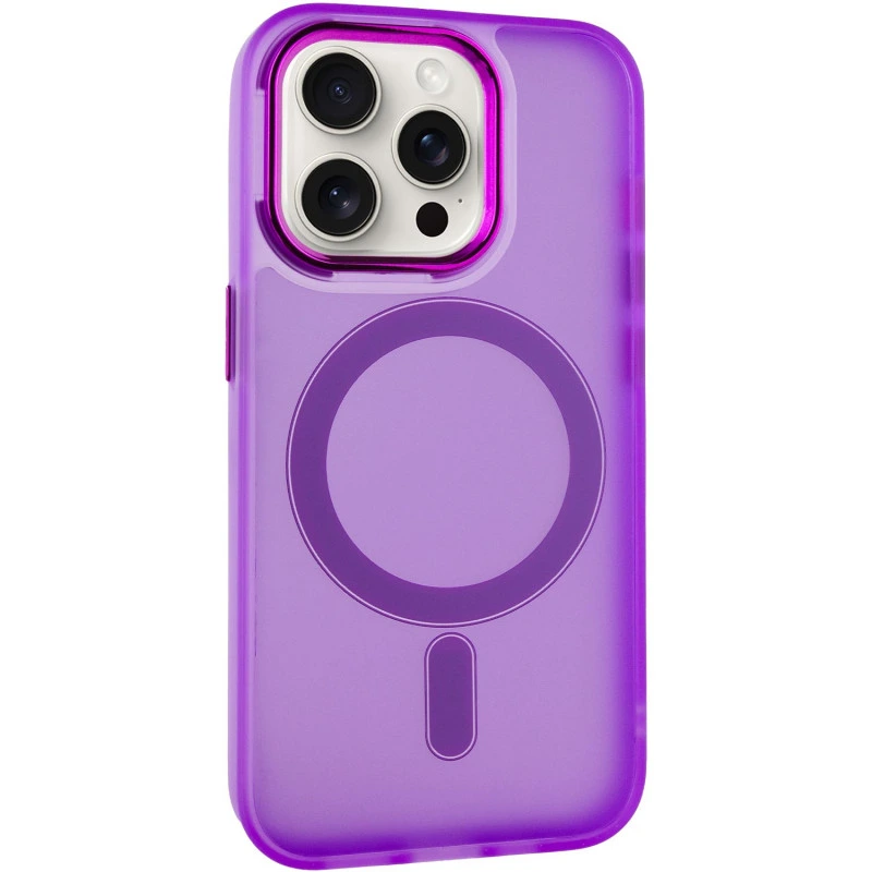Чохол TPU+PC Lily with MagSafe для Apple iPhone 12 Pro Max (6.7") Neon Green