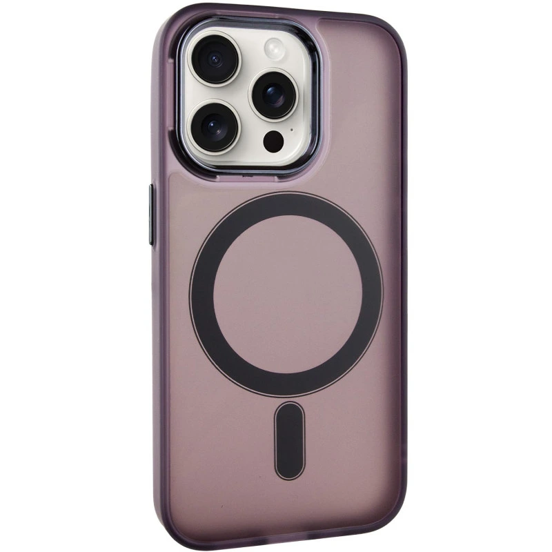 Чохол TPU+PC Lily with MagSafe для Apple iPhone 13 Pro Max (6.7") Purple