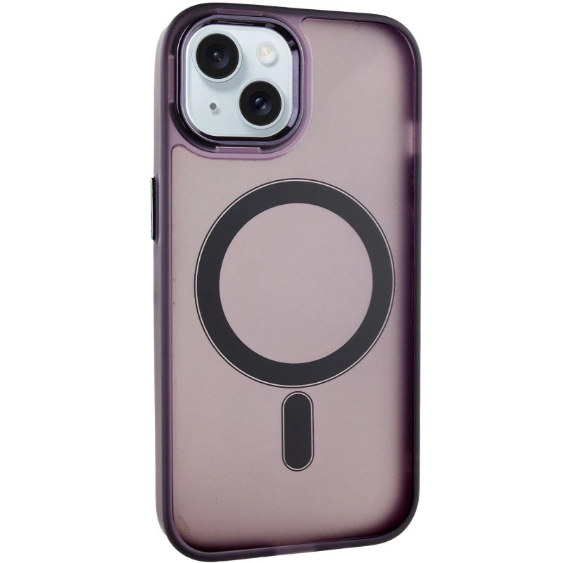 Чохол TPU+PC Lily with MagSafe для Apple iPhone 14 (6.1") Green