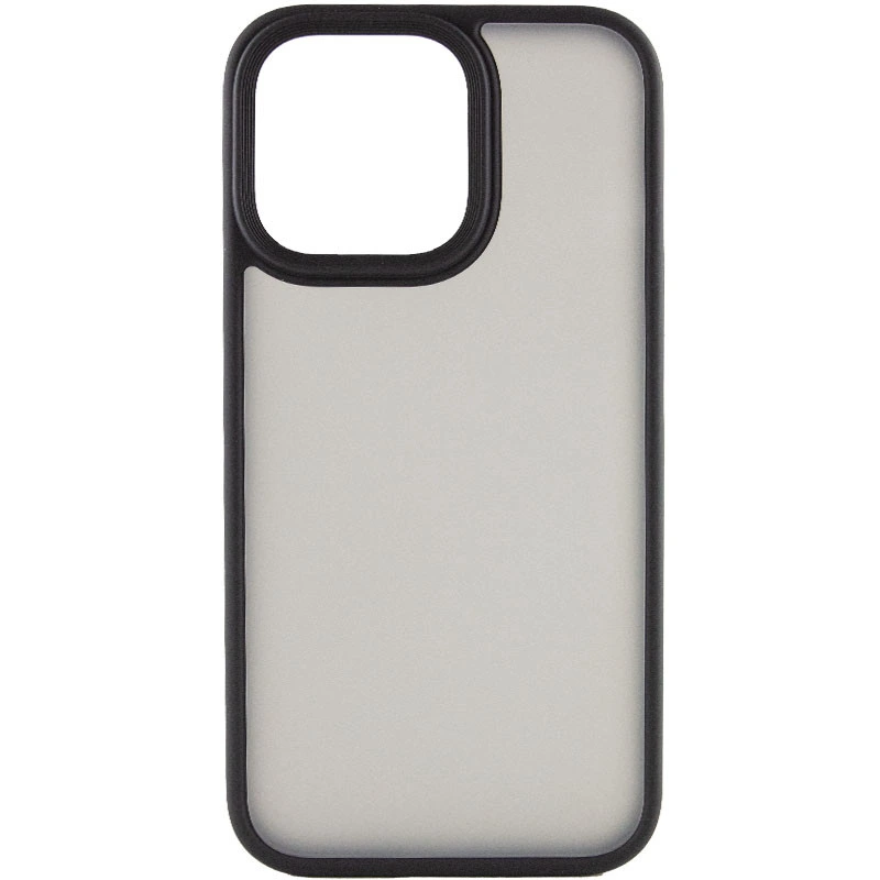 TPU+PC чохол Metal Buttons для Apple iPhone 15 (6.1") Темно-Фіолетовий