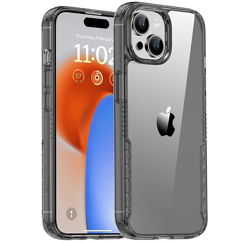 Чохол TPU+PC Multi-Color для Apple iPhone 14 (6.1") Clear