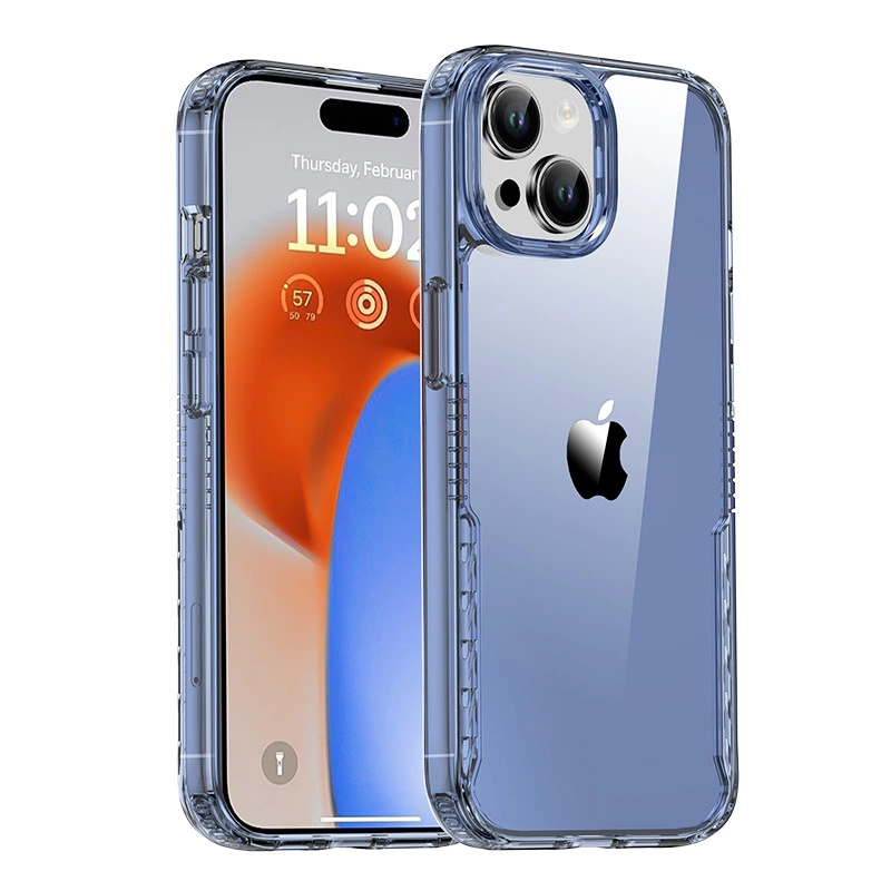 Чохол TPU+PC Multi-Color для Apple iPhone 15 (6.1") Black