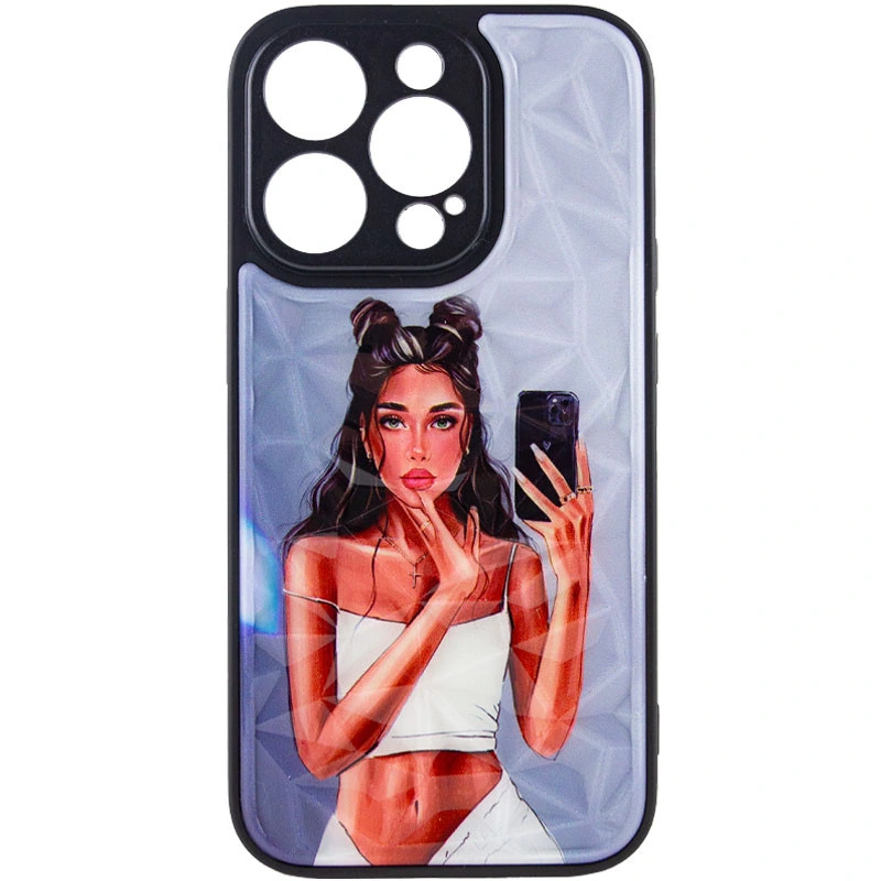 TPU+PC чохол Prisma Ladies для Apple iPhone 14 Pro Max (6.7") Cyberpunk