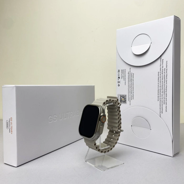 Розумний годинник Smart Watch Ultra + (white box) Білий — EX