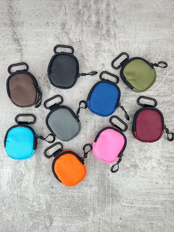 Органайзер - чохол для навушників (ключниця) на карабіні, Фіолетовий — FAMK