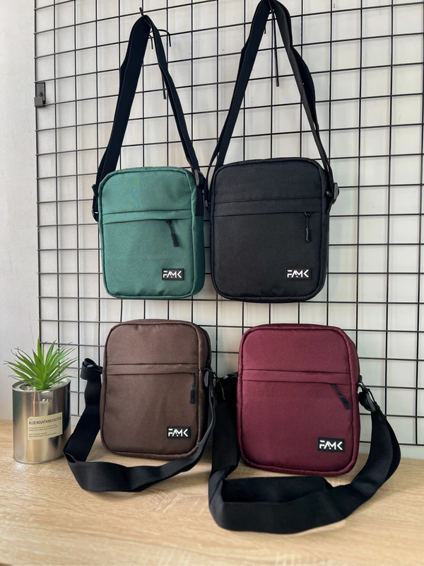 Чоловіча сумка месенджер (через плече) Famk , Коричневий