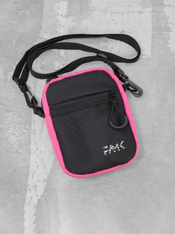 Маленька сумка крос-боді (через плече) для чоловіків та жінок FAMK СBs , Рожевий