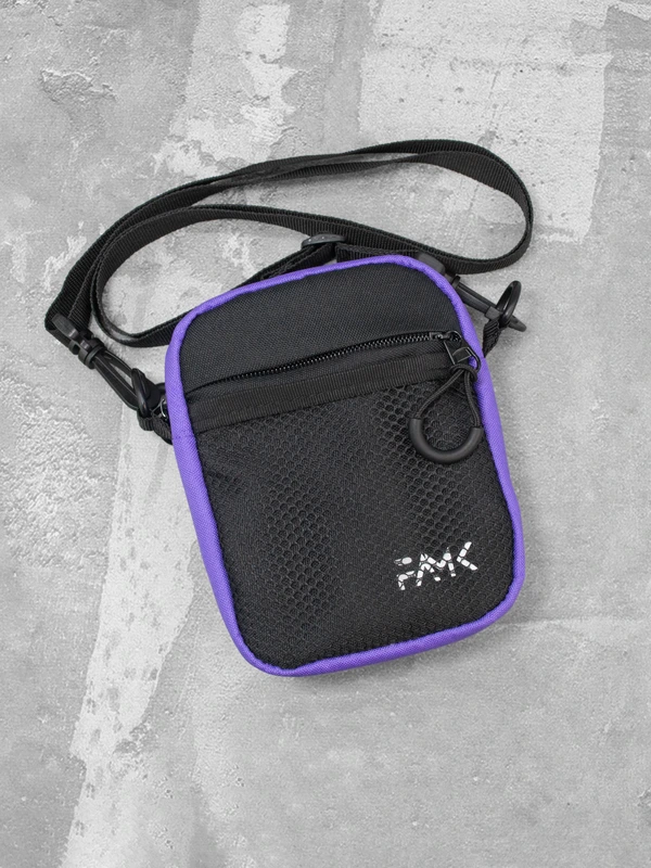 Маленька сумка крос-боді (через плече) для чоловіків та жінок FAMK СBs , Фіолетовий