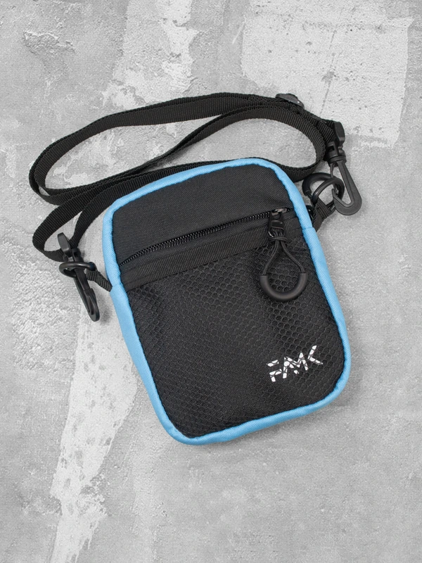 Маленька сумка крос-боді (через плече) для чоловіків та жінок FAMK СBs , Блакитний