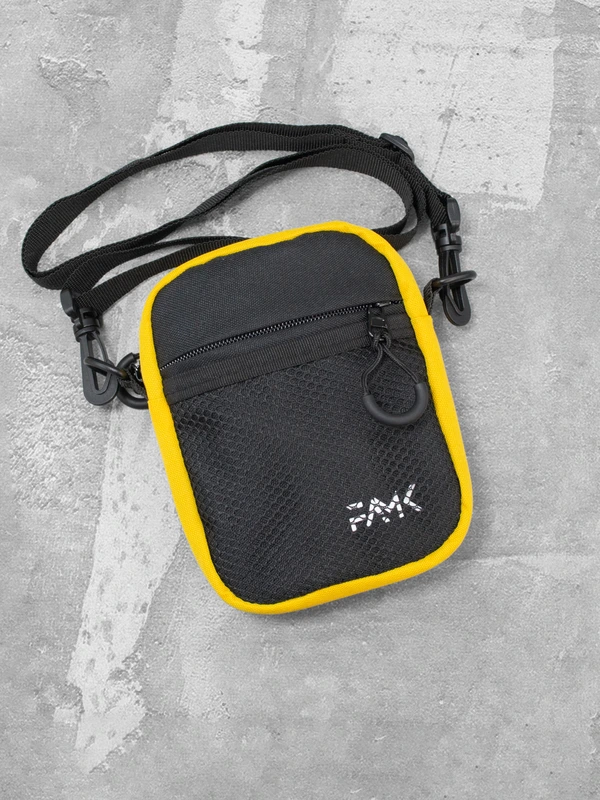 Маленька сумка крос-боді (через плече) для чоловіків та жінок FAMK СBs , Жовтий