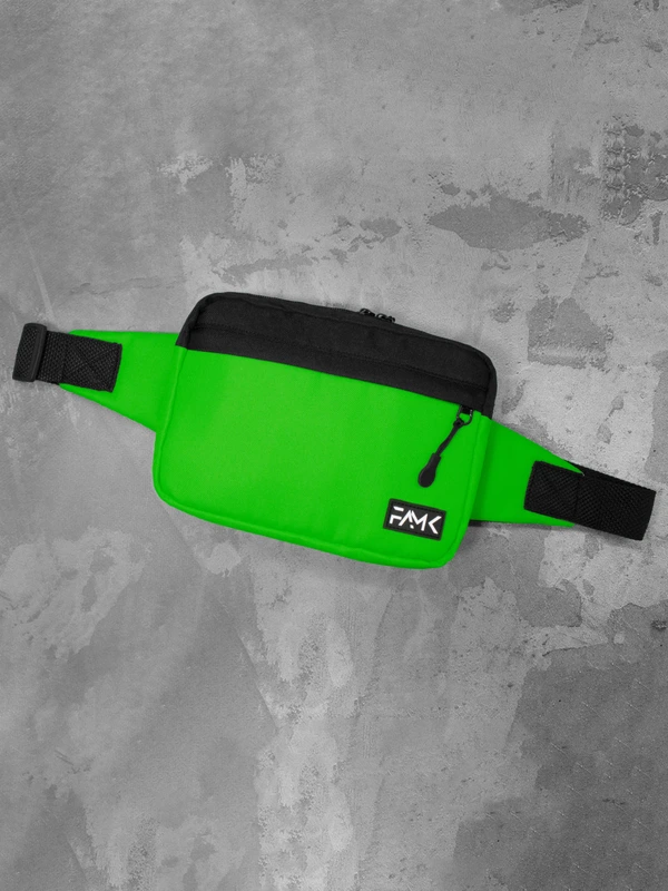 Сумка на пояс (Бананка) для чоловіків та жінок Famk R3 , Зелений