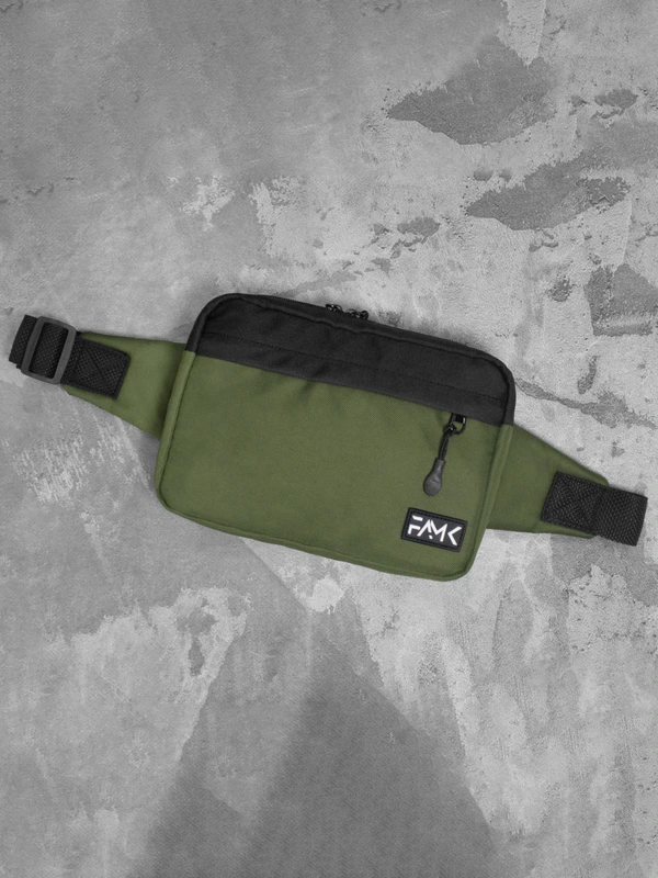 Сумка на пояс (Бананка) для чоловіків та жінок Famk R3 , Хакі