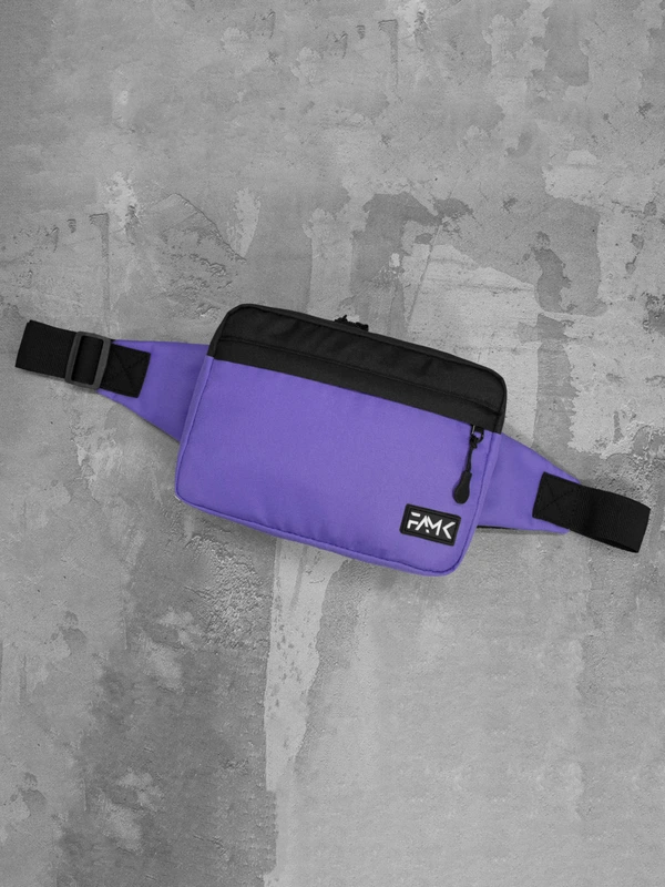 Сумка на пояс (Бананка) для чоловіків та жінок Famk R3 , Фіолетовий
