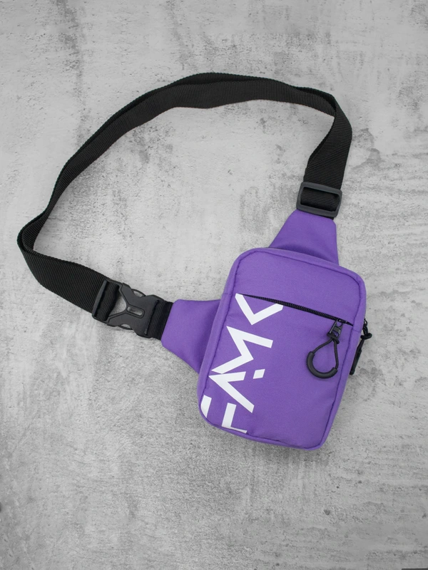 Маленька нагрудна сумка (слінг) для чоловіків та жінок Famk SCB, Фіолетовий